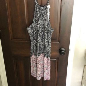 Blue & Purple Paisley Summer Dress!